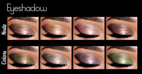 Second Life Marketplace - ::Modish:: Dolly [Nude] BOM Eyeshadow [LeluEvoX]